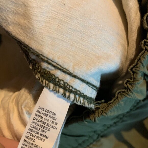 JACKTHREADS Men's Olive Green Drawstring Jogger Pants 100% Cotton Ripstop M 8996 - Picture 10 of 11